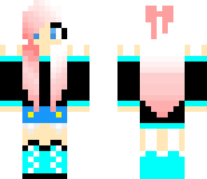 pink and blue