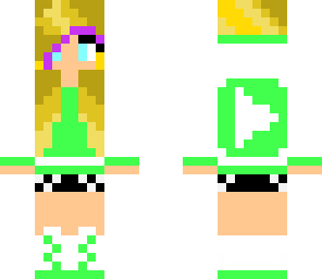 green girl