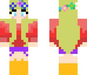 flower fire girl