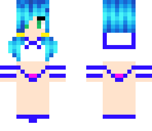blue school girl