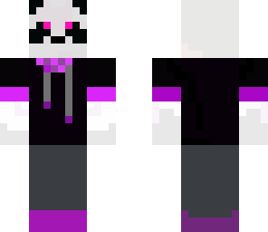 panda purple jacket