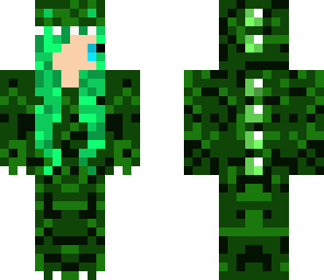 green dino girl