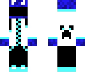 neon blue cookie monster