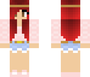 red head cute girl