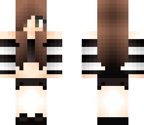 striped girl
