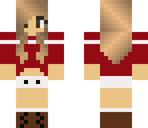 red sweater girl