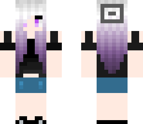 lavander emo girl