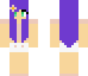purple hair julia