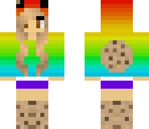 rainbow cookie girl