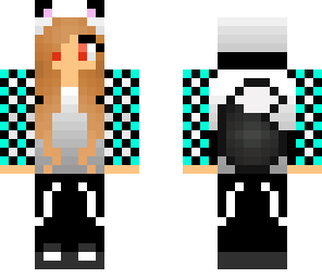 blue chess foxgirl