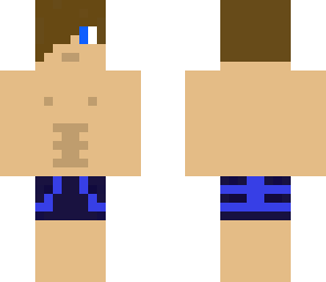 swimming trunks fixed six pack