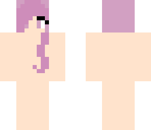 pink one sided hair base