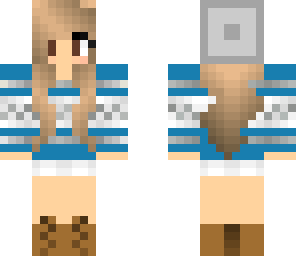 cute blue wintergirl