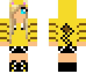 pika blond girl