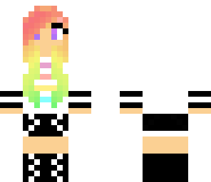 rainbow girl