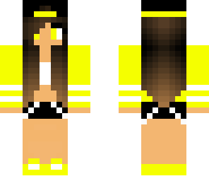 yellow hipster girl