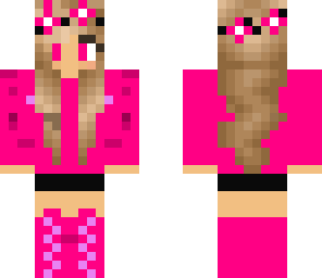 pink girl skin