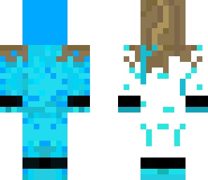 blue girl