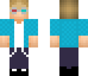 summer guy with 3d glass