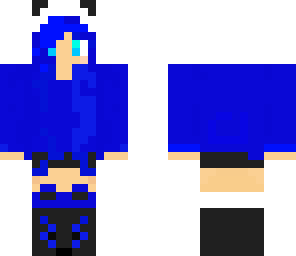 blue girl