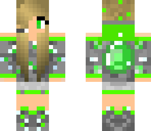 emerald girl edit