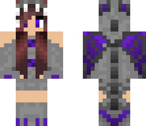 purpel dragon girl