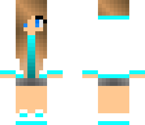 blue girl
