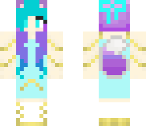 rainbow wolf goddess edit