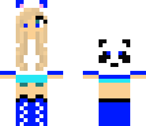 blue anime girl