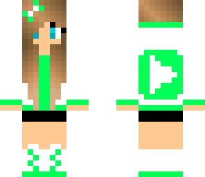 green youtube girl