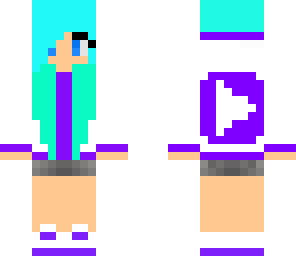 purple youtube girl