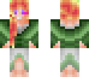 rainbow haired elf
