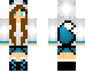 blue fox girl