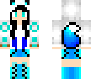 blue fox girl