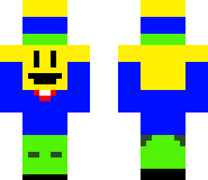 little noobie carrying a noob block