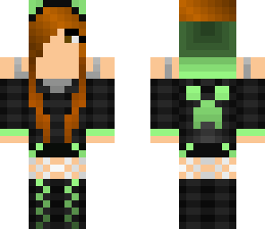 my character with cat ears and hood