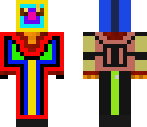 colorful man