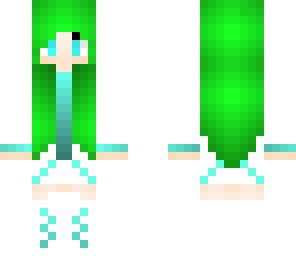 blue-green girl