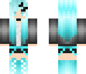 blue girl