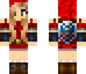 red link girl