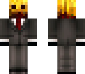 blaze slime in a suit