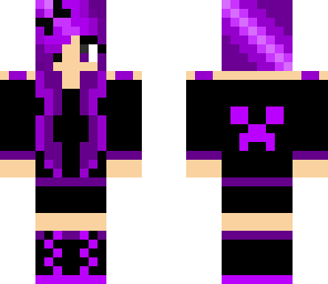 purple girl