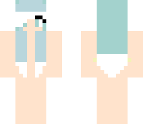 blue to white hair base