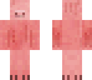 faceless pig