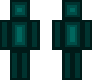 glowing cyan