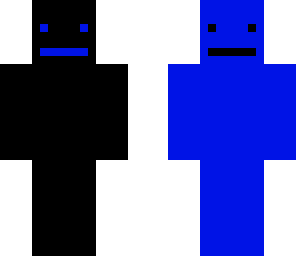 black vs blue