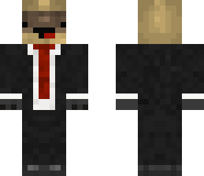 derpy ferret in a suit