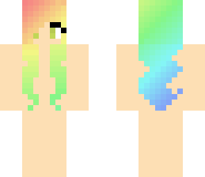 rainbow hair base