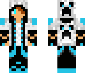 cyan hooded teen