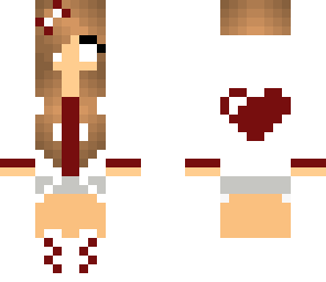 herobrine girl red